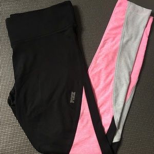 VS PINK High Waisted Yoga Leggings